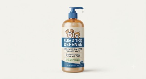 Flea & Tick Defense Medicated Shampoo
